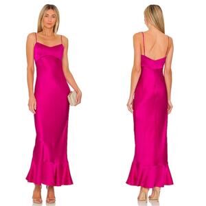 SALONI Pink Maxi Dress